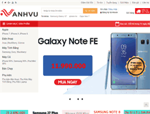 Tablet Screenshot of anhvumobile.vn